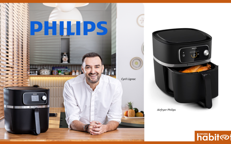 Philips s’associe à Cyril Lignac et valorise le fait-maison