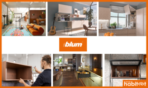 Blum a présenté ses solutions pour des meubles fonctionnels, design et durables sur Eurobois 2024