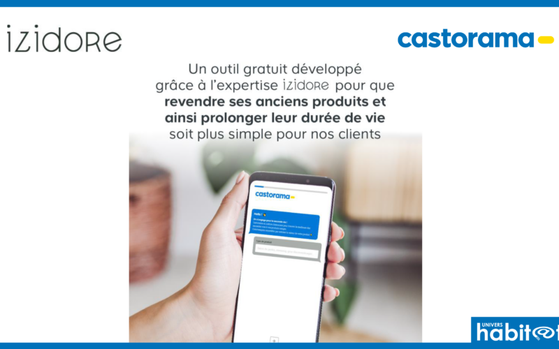 Castorama propose à ses clients l’Estimateur de Seconde Vie avec Izidore