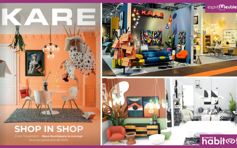 Kare Design mise sur les shops-in-shops pour étoffer son réseau