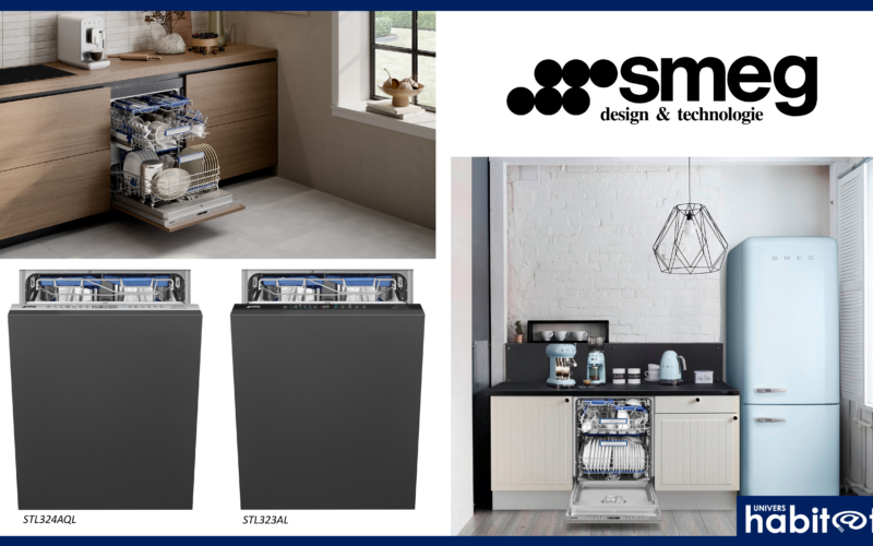 Smeg présente ses 2 nouveaux lave-vaisselle durables et économiques