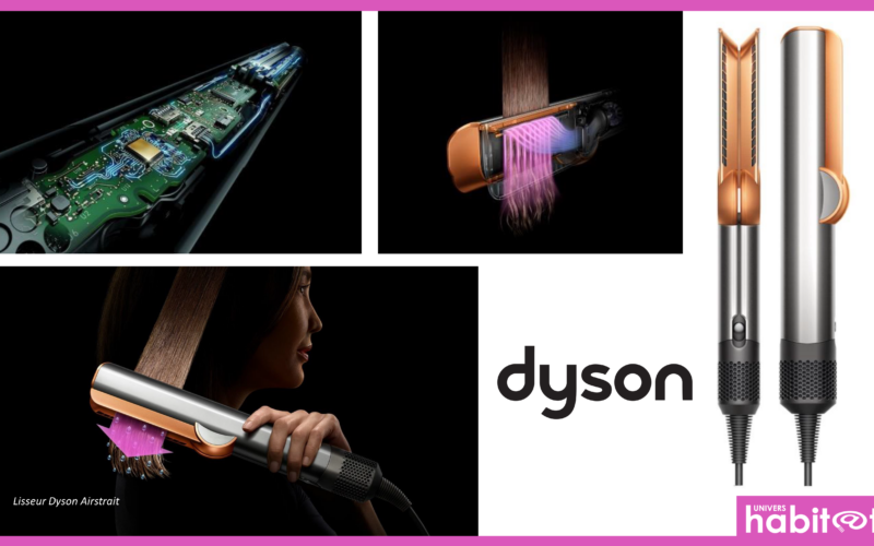 Dyson lance le lisseur Dyson Airstrait, sans plaques chauffantes et pour tous les cheveux