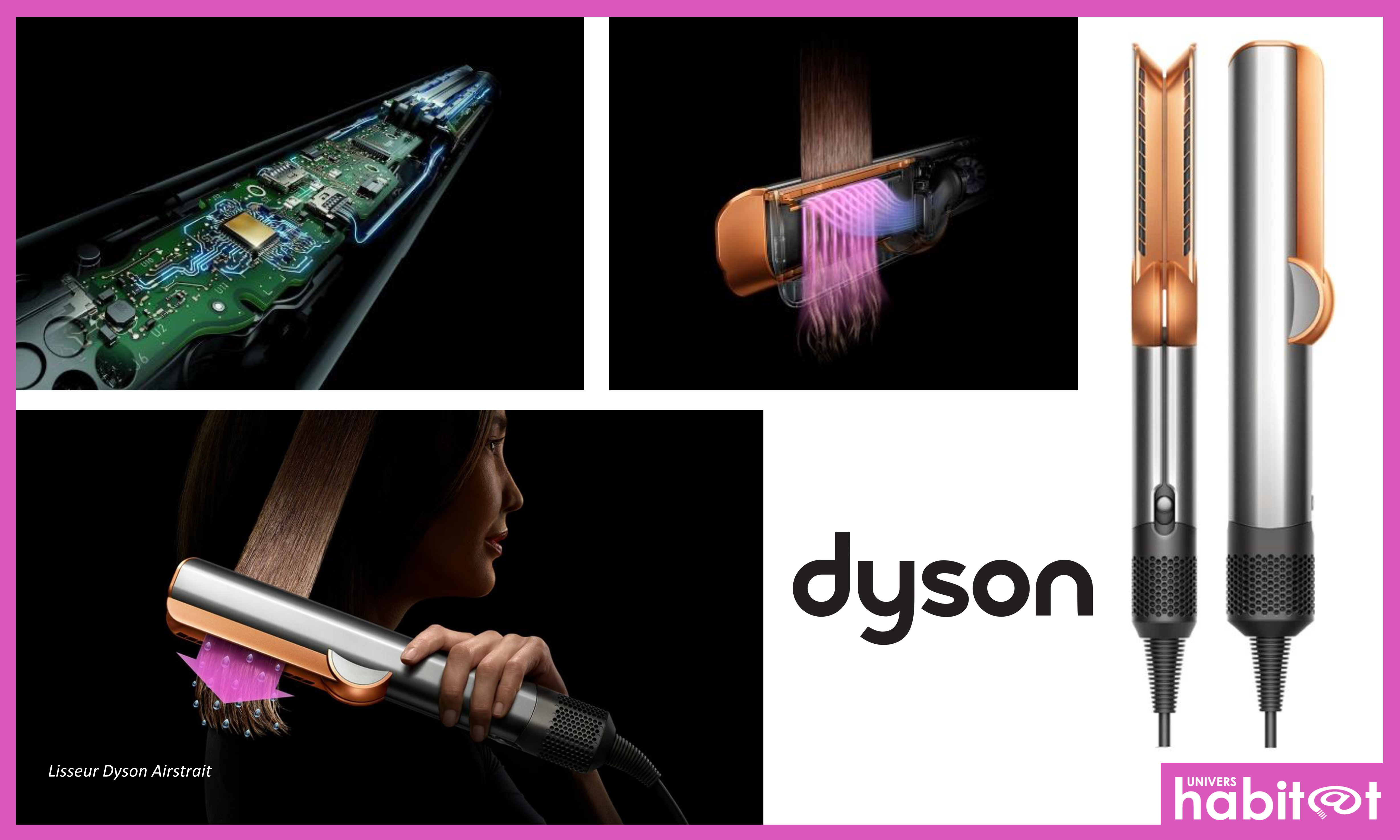 <span class="badge-pertinence">✔ Pertinent</span> <span class="search-highlight">Dyson</span> lance le lisseur <span class="search-highlight">Dyson</span> Airstrait, sans plaques chauffantes et pour tous les cheveux