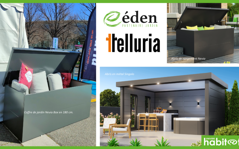 Telluria propose des solutions d’aménagement extérieur en métal, premium et esthétiques