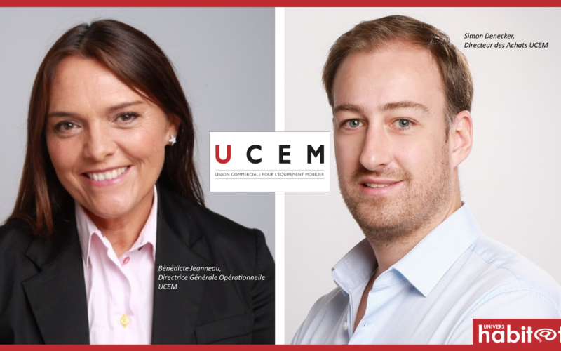 Bénédicte Jeanneau et Simon Denecker rejoignent l’UCEM comme DG opérationnelle et directeur des achats 