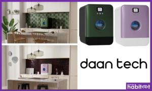 2 nouveaux coloris pour Bob, le lave-vaisselle éco-compact de Daan Tech