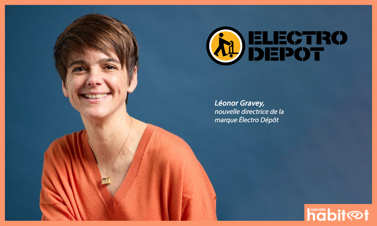 Léonor Gravey, nommée directrice de la marque Électro Dépôt