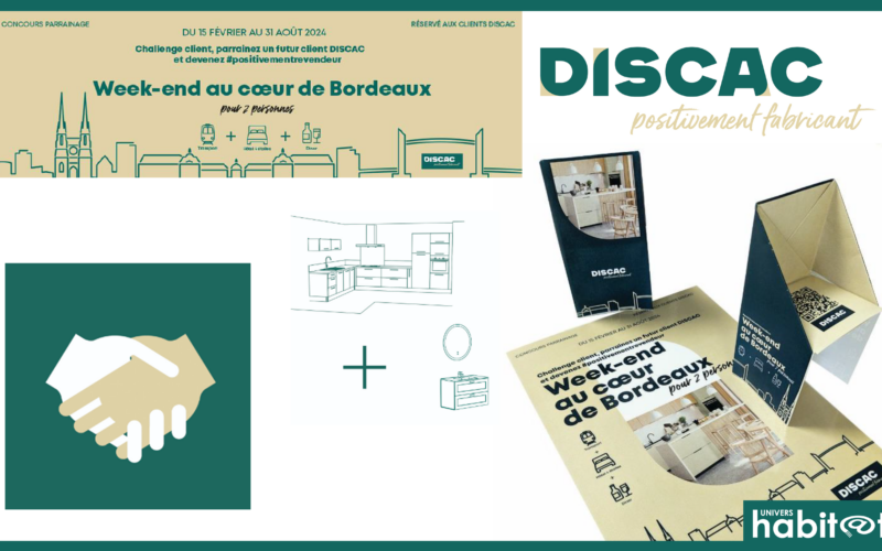 Discac lance son challenge client #positivementrevendeur