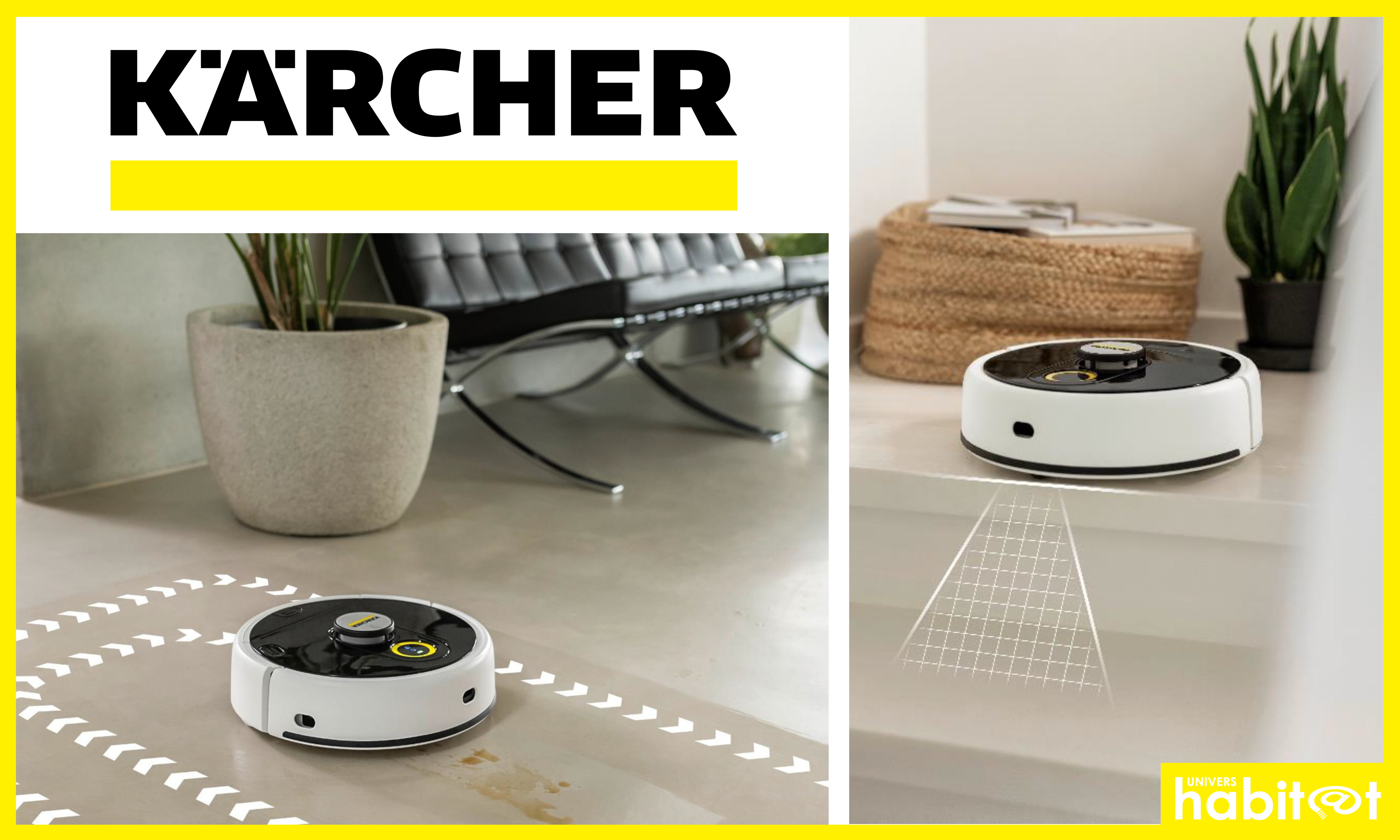 Kärcher lance le robot nettoyeur de sols connecté RCF 3