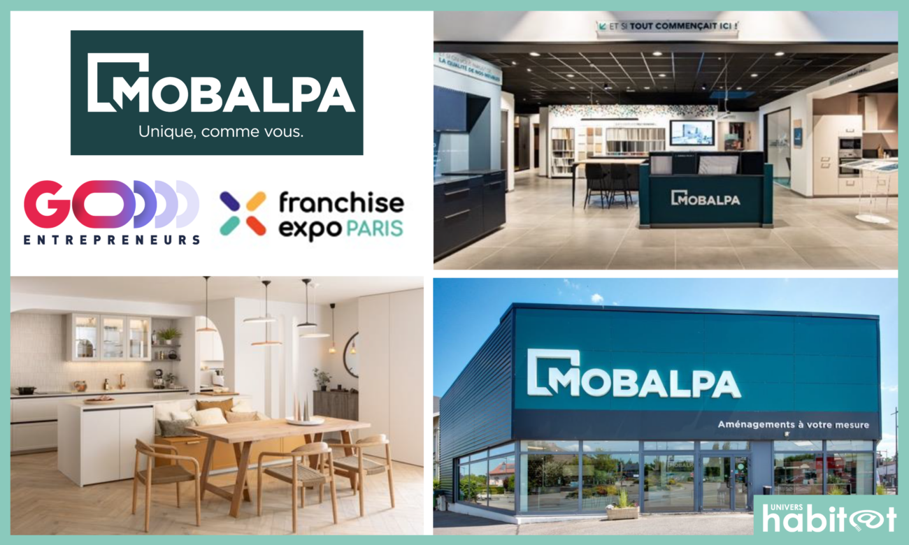 Poursuivant son développement, Mobalpa participera à Franchise Expo Paris et Go Entrepreneurs