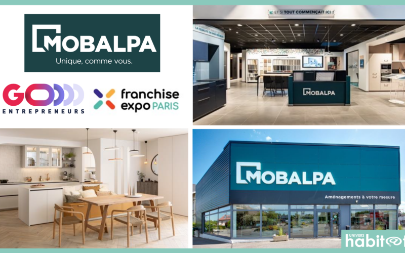 Poursuivant son développement, Mobalpa participera à Franchise Expo Paris et Go Entrepreneurs