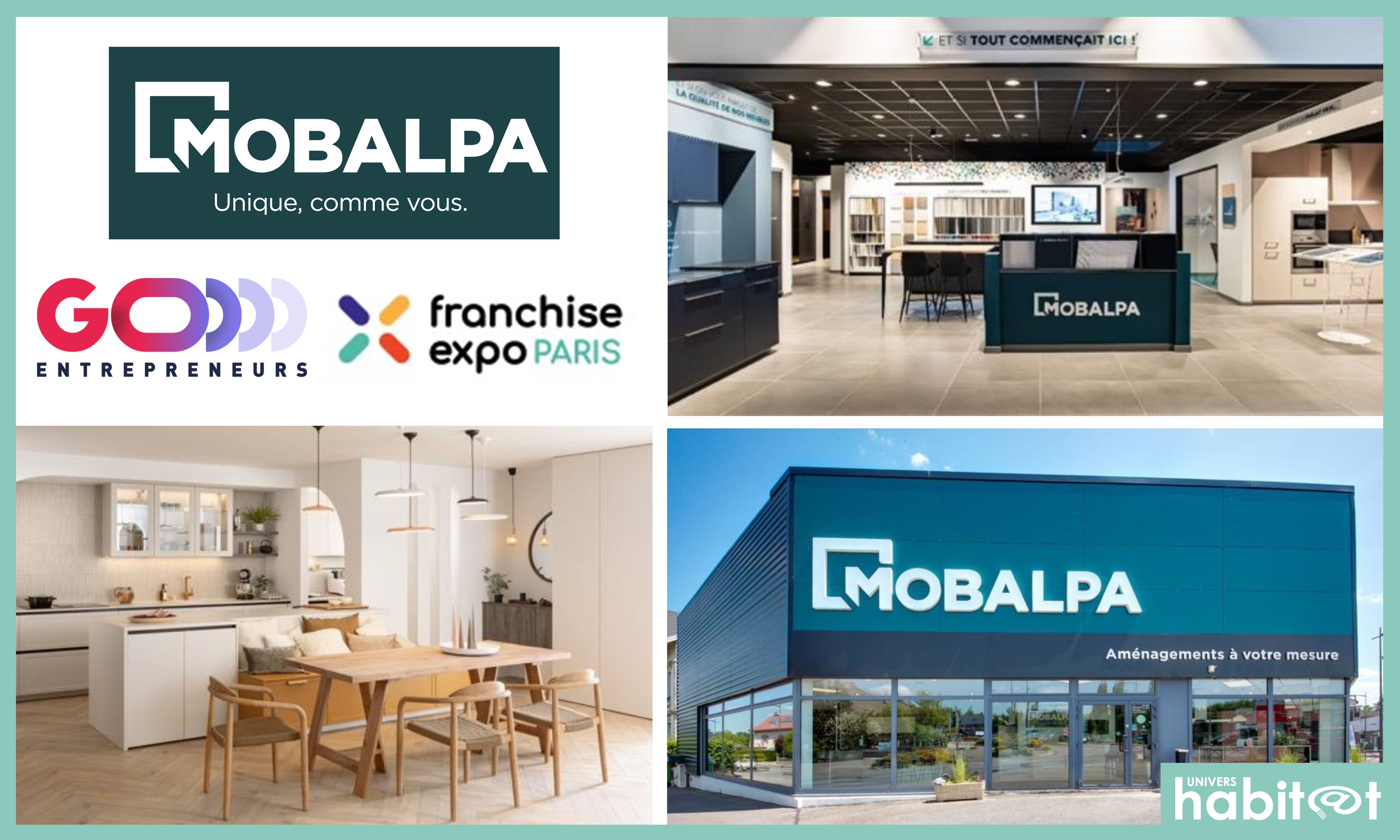 <span class="badge-pertinence">✔ Pertinent</span> Poursuivant son développement, Mobalpa participera à <span class="search-highlight">Franchise Expo</span> Paris et Go Entrepreneurs