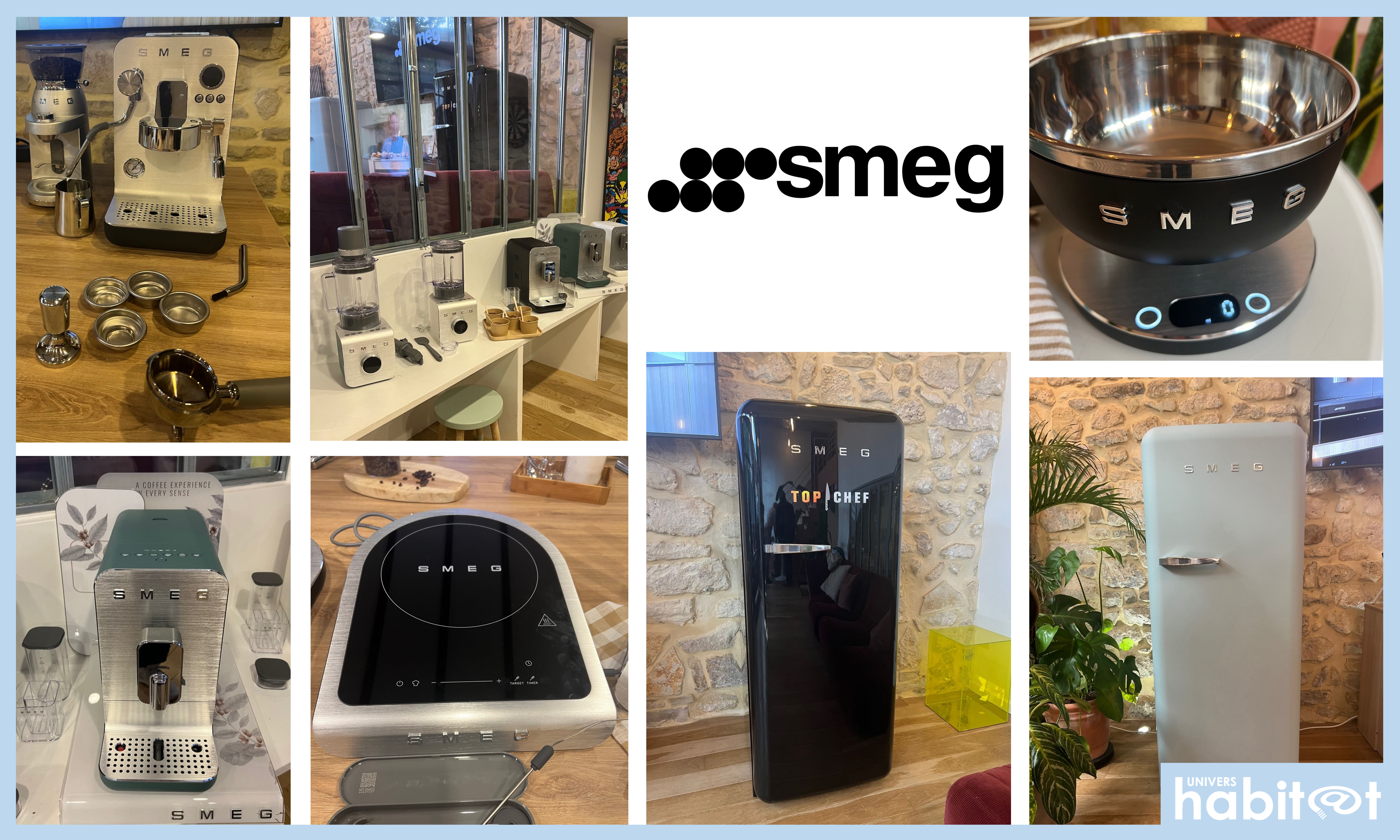 Smeg agrandit sa gamme de petits électroménagers, avec « Comme à la maison »