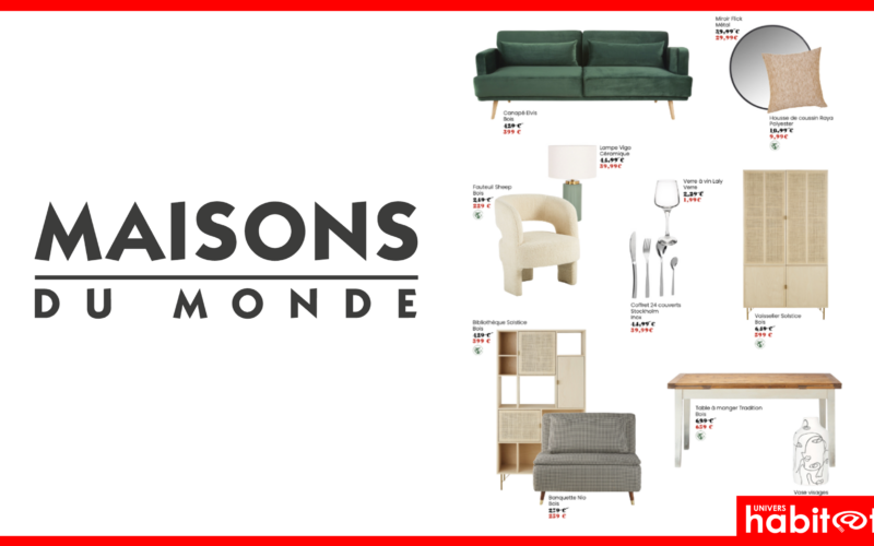 Maisons du Monde baisse le prix de 2237 de ses produits