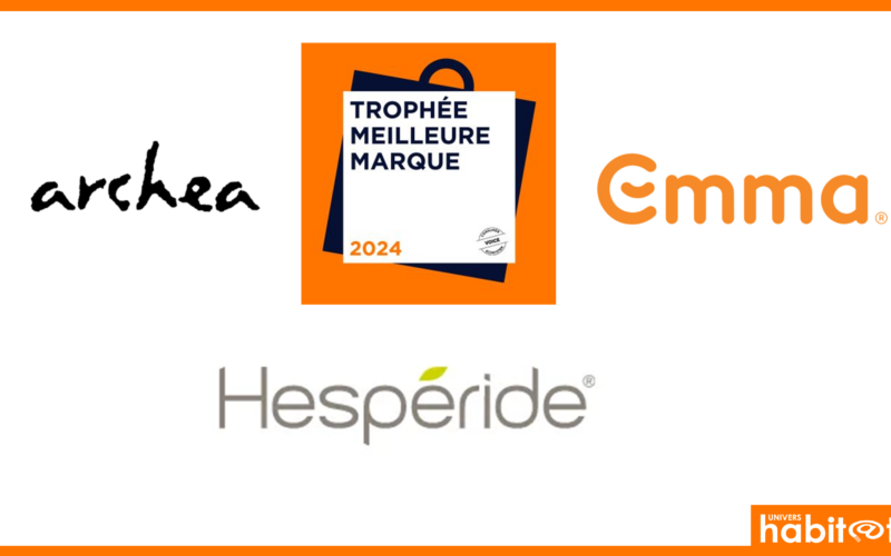 Hespéride, Emma et Archea reçoivent le logo « Trophée Meilleure Marque 2024 »