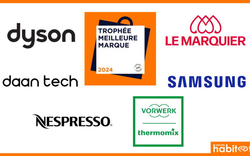 Dyson, Le Marquier, Daan Tech, Samsumg, Nespresso et Vorwerk primés par les « Trophées Meilleure Marque 2024 »