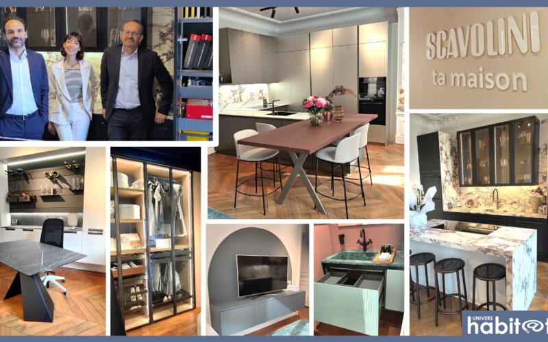 Scavolini s’installe dans un « Appartement Parisien » qui illustre son savoir-faire