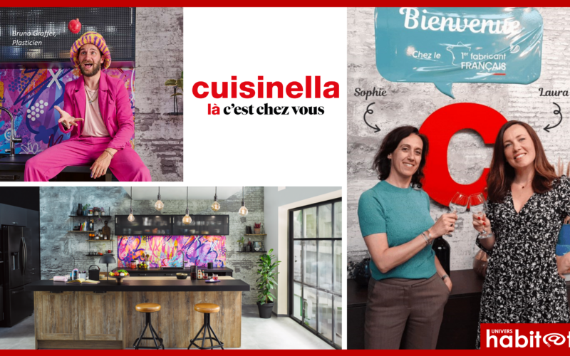 Laura Messinger nommée directrice de la marque Cuisinella… qui lance une crédence pop