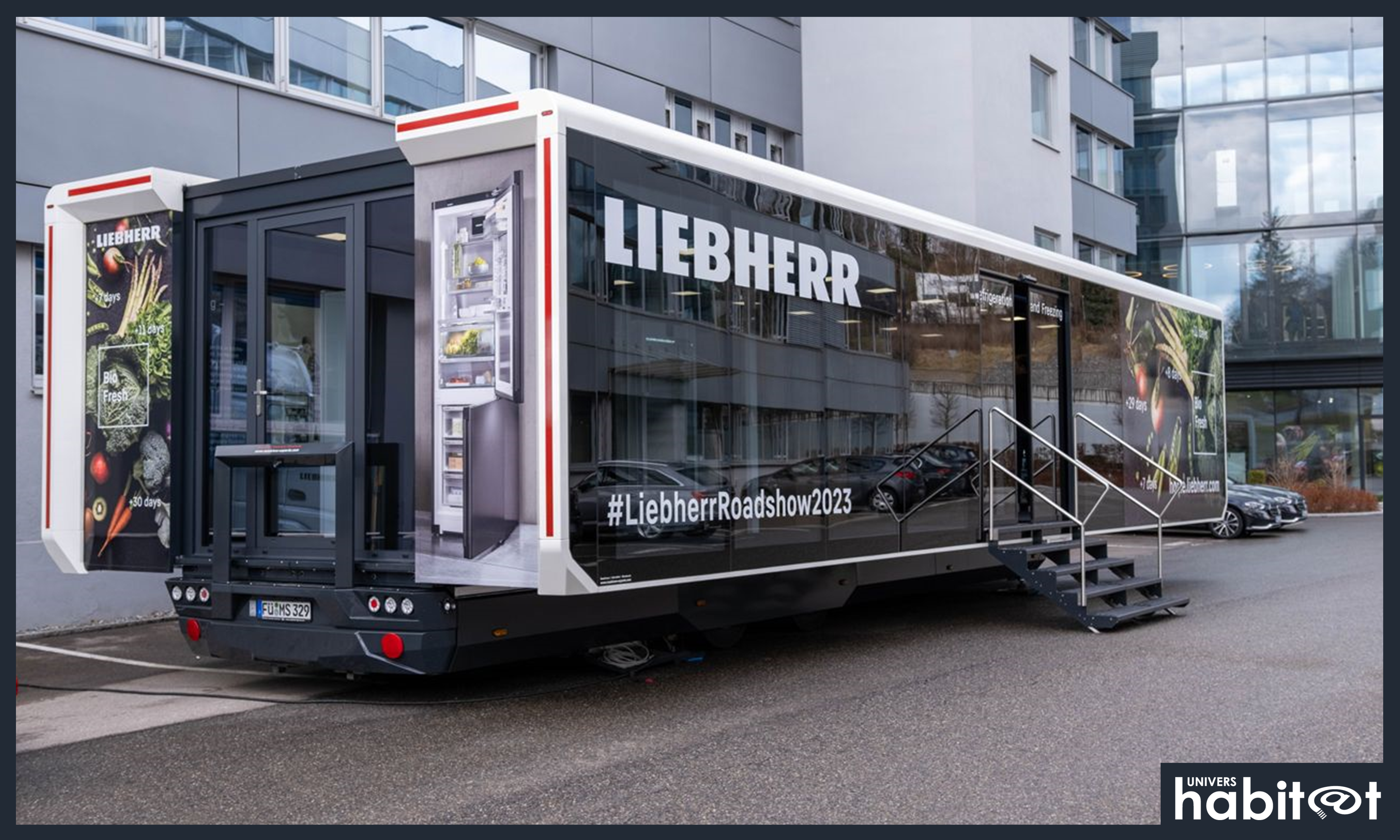 Liebherr lance le Road to Freshness, son roadshow dans toute la France