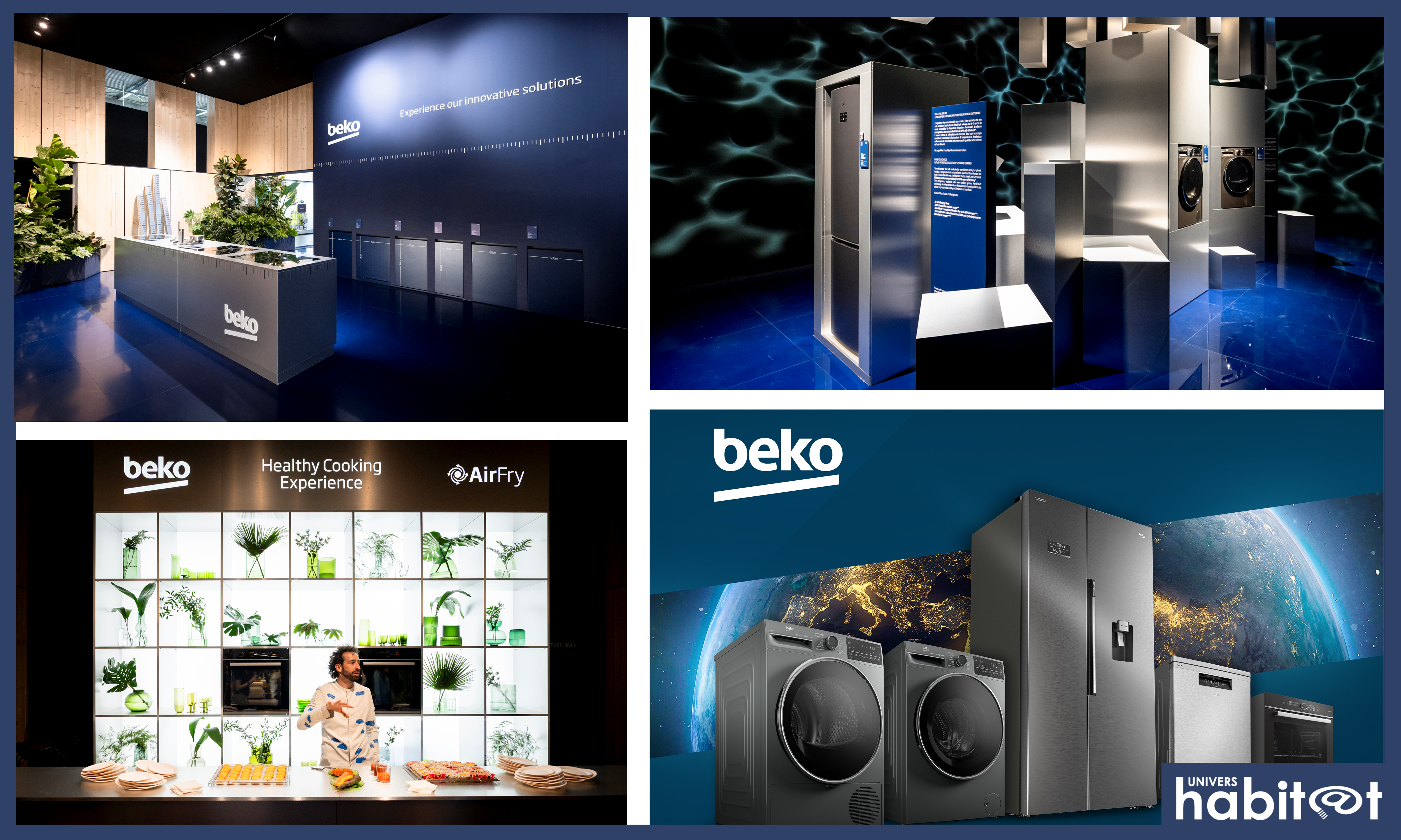 Beko dévoile ses dernières innovations et ses avancées en efficacité énergétique sur Eurocucina