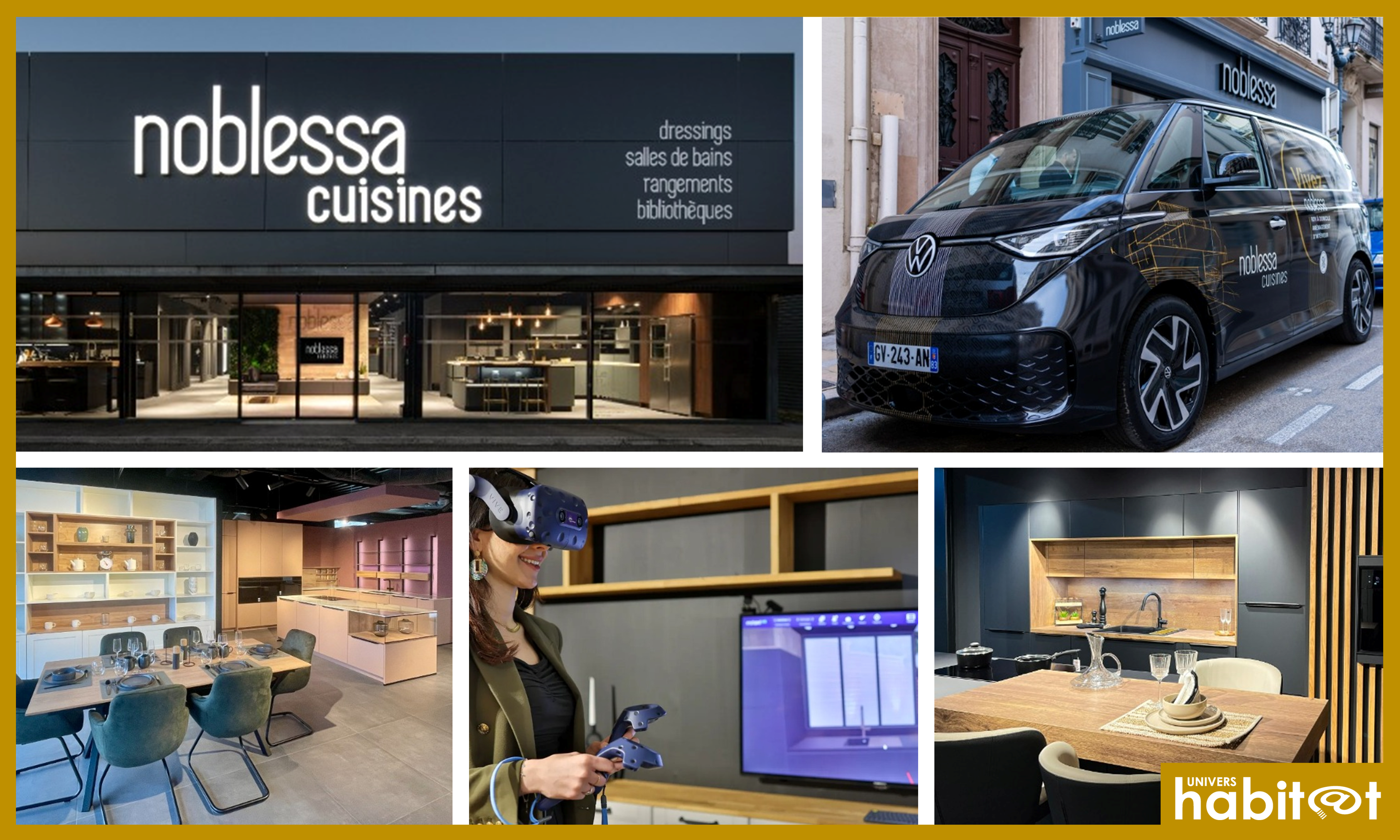 Noblessa Cuisines lance son concept à domicile « Vivez noblessa »