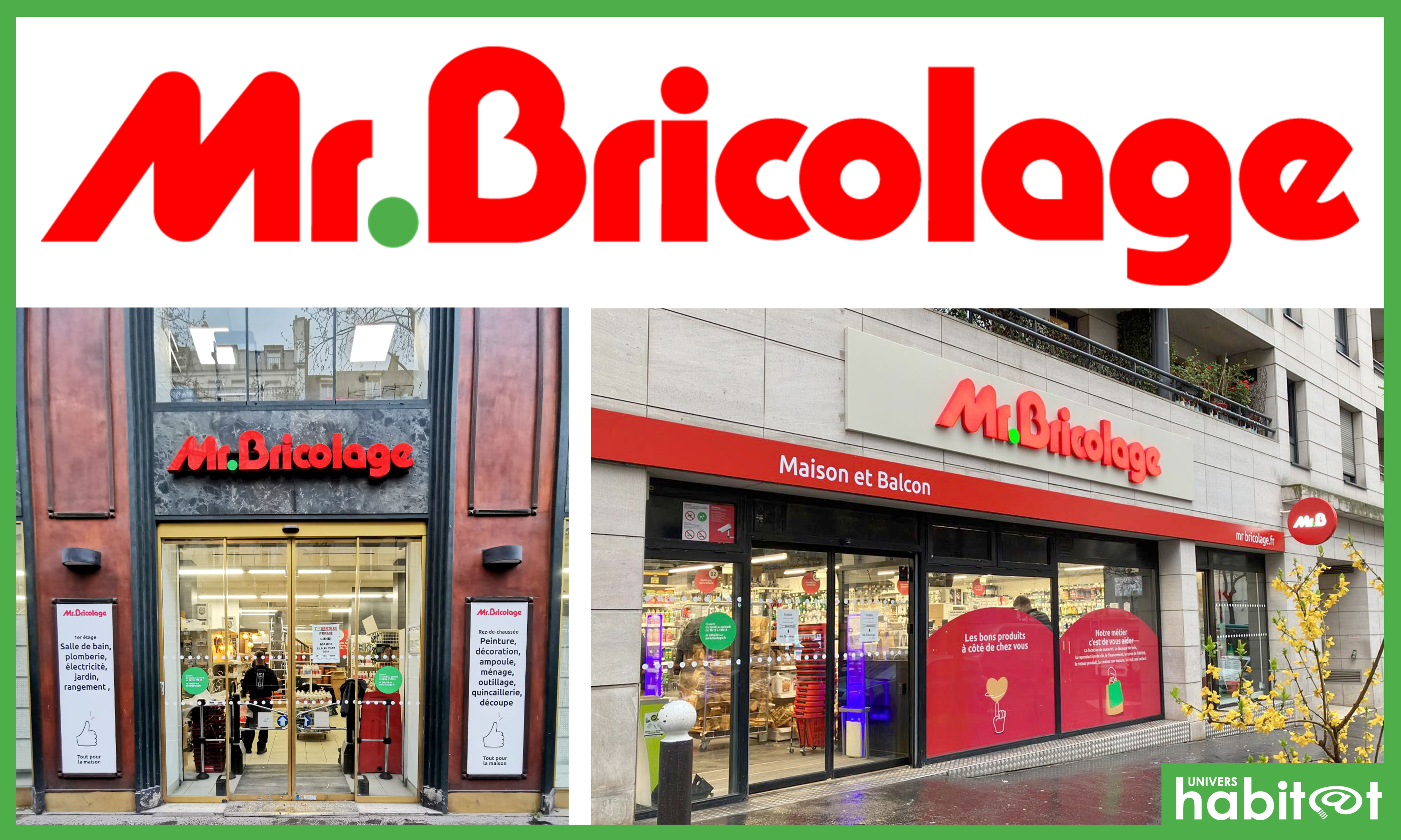 Mr. Bricolage reprend 5 magasins Bricolex et devient le 1er réseau de bricolage de la capitale