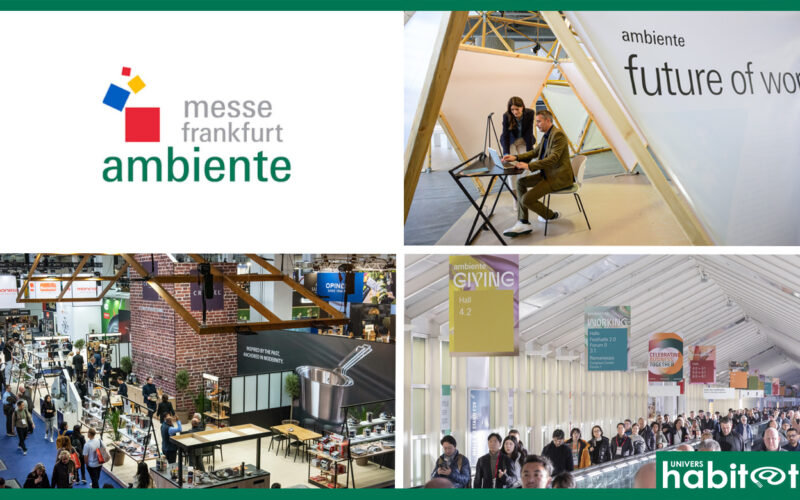 Ambiente : 140 000 visiteurs pour un triple salon moderne et tourné vers l’avenir