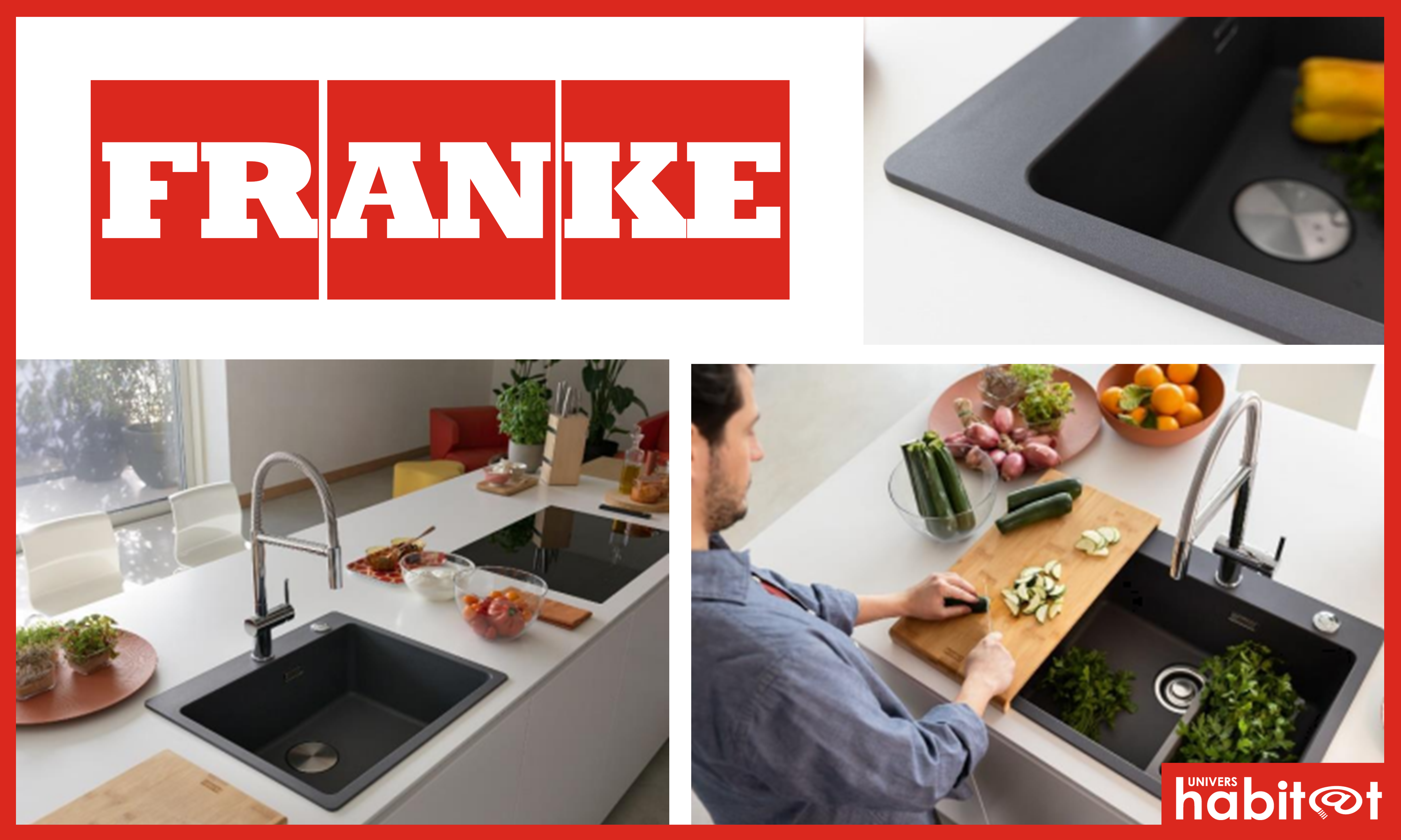 Franke dévoile un nouveau coloris neutre et élégant pour la cuisine