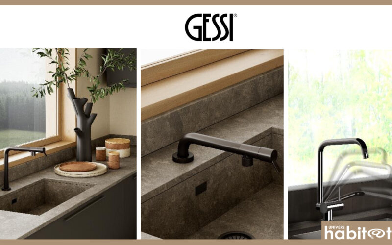 Mitigeurs : avec SU&GIU, Gessi fait disparaître le robinet dans l’évier