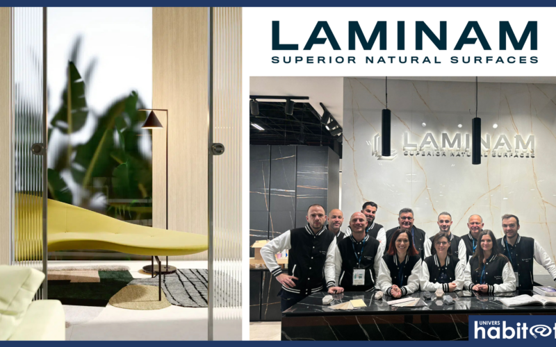 Avec ses nombreuses innovations, Laminam continue de bousculer le marché des plaques en céramique