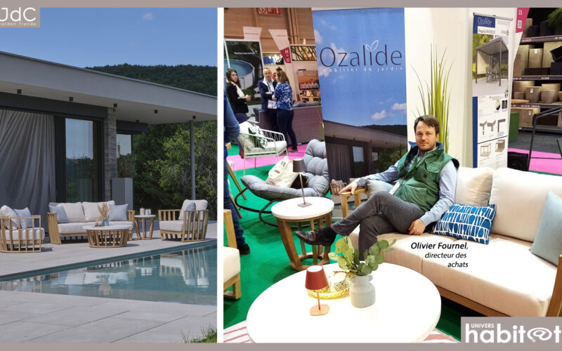 Ozalide présente un univers de mobilier de jardin différenciant et inspirant [JdC 2024]
