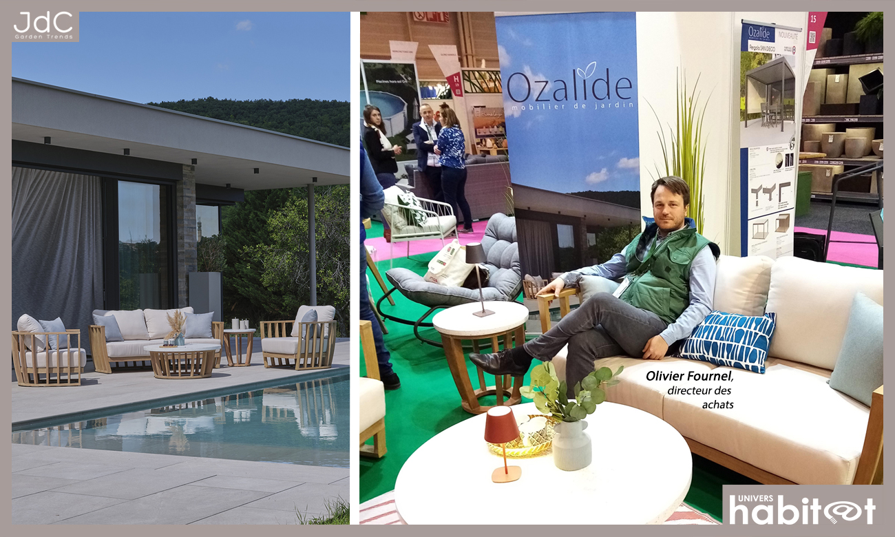 Ozalide présente un univers de mobilier de jardin différenciant et inspirant [JdC 2024]