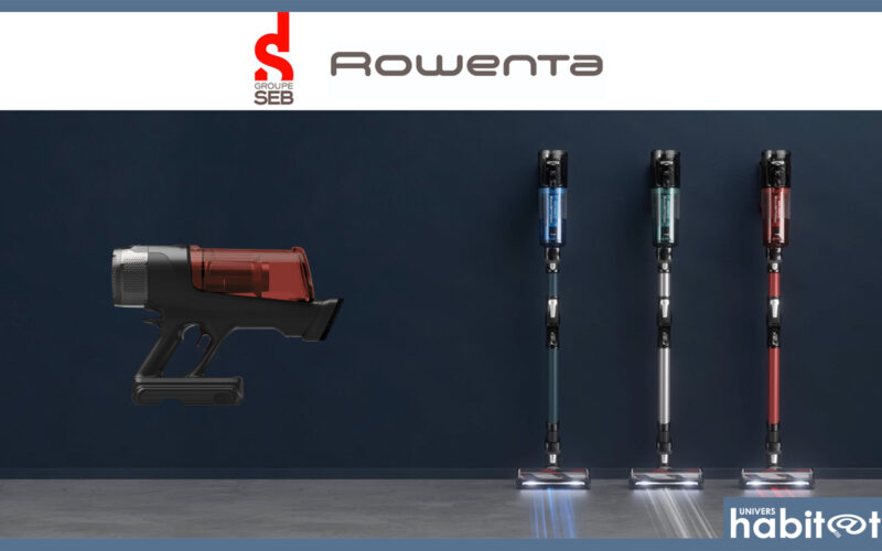 Rowenta lance son 1er aspirateur balais fabriqué en France