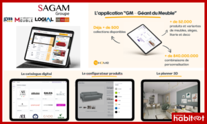 Sagam Groupe déploie l’appli de vente « GM – Géant du Meuble » dans l’ensemble de ses magasins