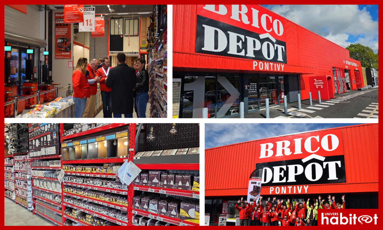 Un nouveau point de vente Brico Dépôt ouvre à Pontivy