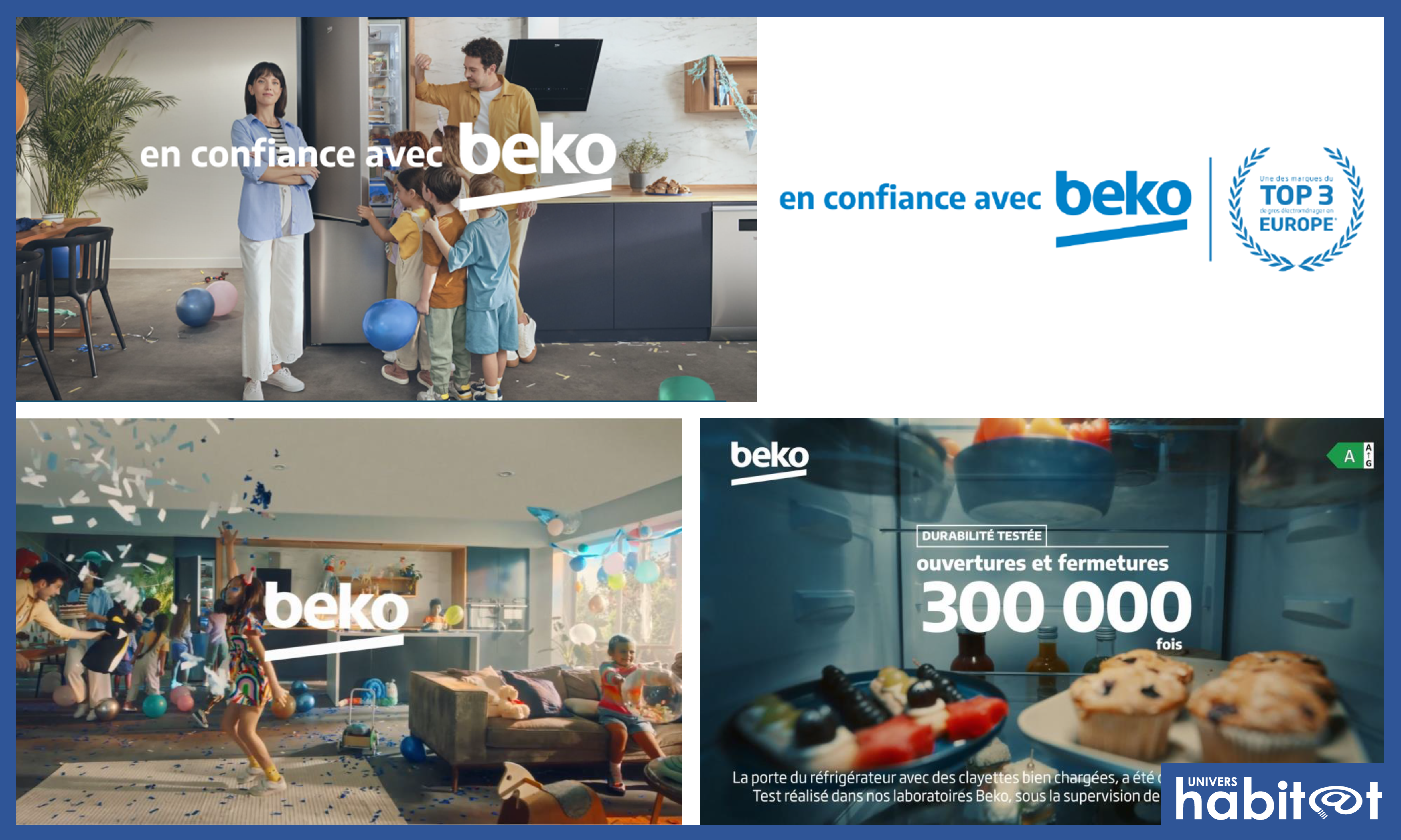 Beko communique sur la fiabilité de ses produits et dévoile une nouvelle signature axée sur la confiance