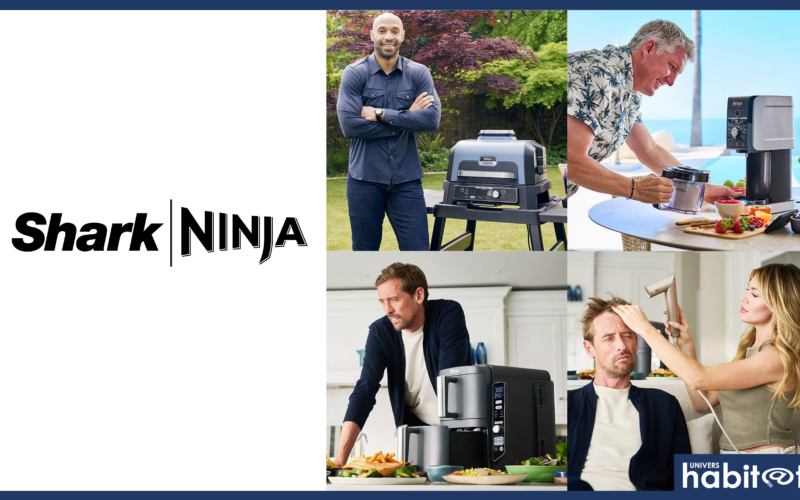 SharkNinja lance une nouvelle campagne de communication sous le signe du sport