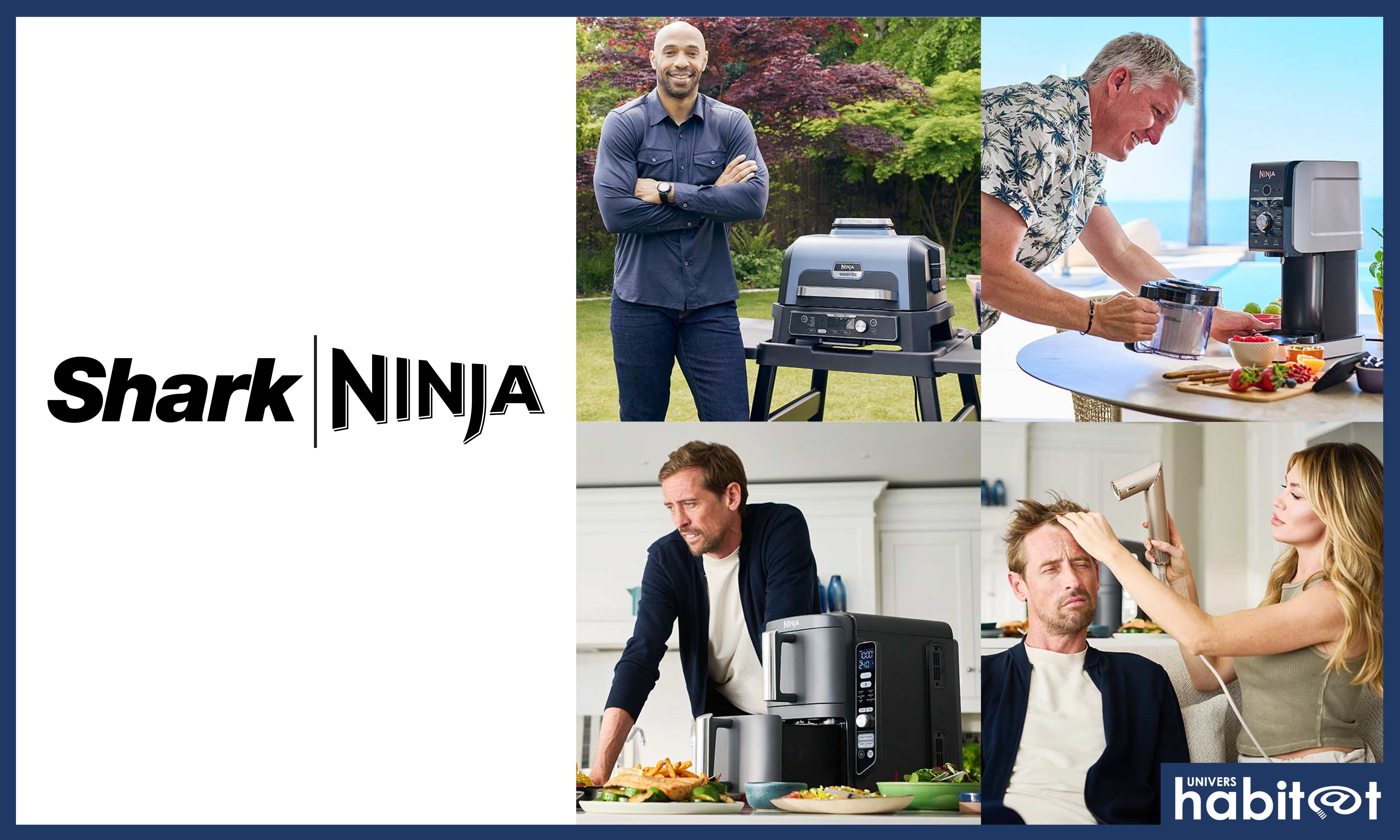 SharkNinja lance une nouvelle campagne de communication sous le signe du sport