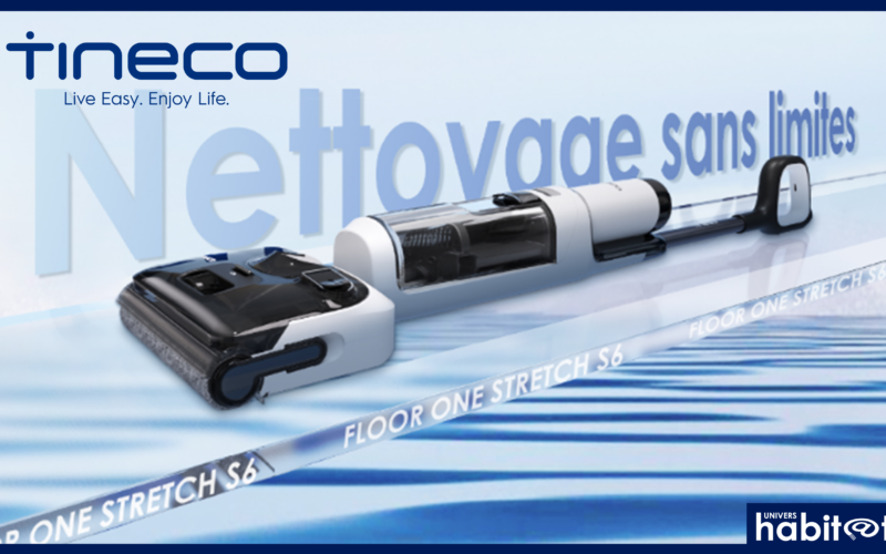 Tineco Floor One Stretch S6, un nouvel aspirateur sans-fil design et particulièrement maniable