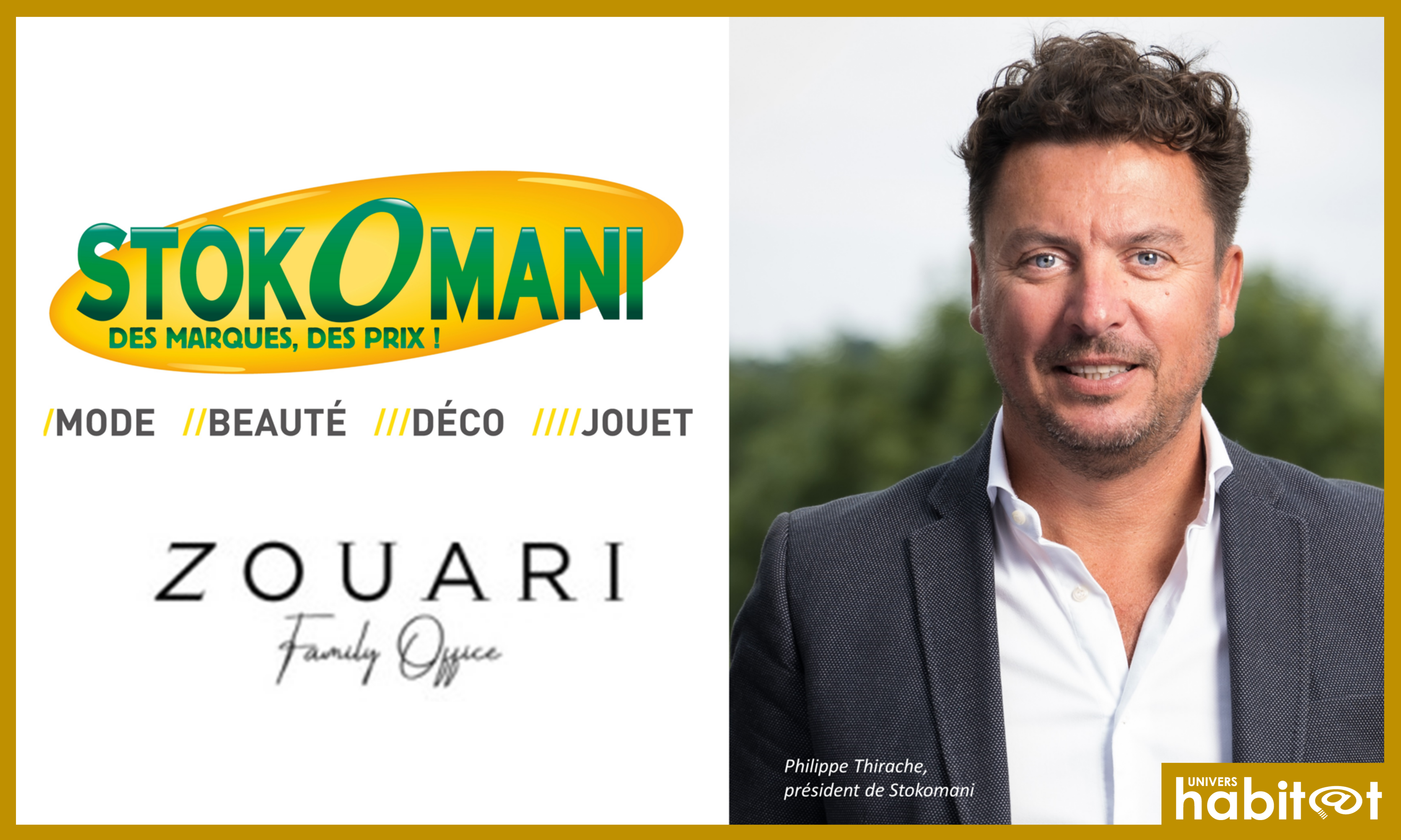 Philippe Thirache, nouveau président de Stokomani