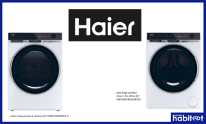 Haier étend son offre, avec un sèche-linge pompe à chaleur et un lave-linge séchant