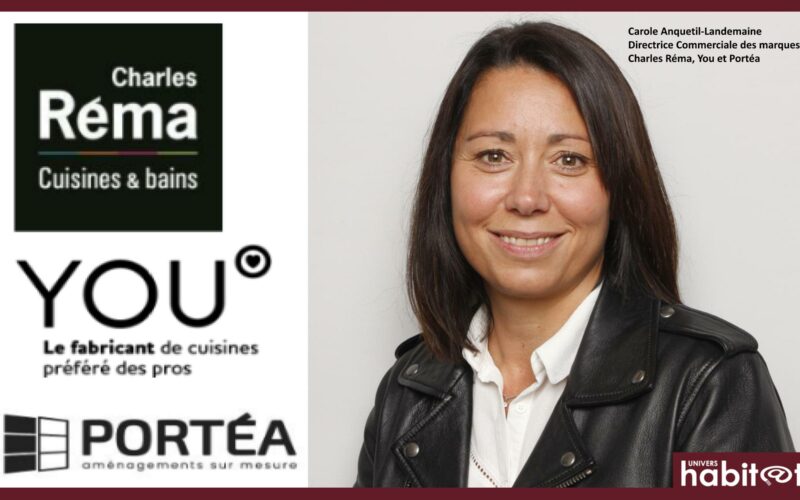 Carole Anquetil-Landemaine, nouvelle directrice commerciale du groupe Charles Réma-You-Portéa
