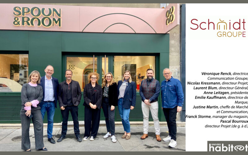 Schmidt Groupe : l’aménagement intérieur réinventé librement au rythme des envies avec Spoon & Room