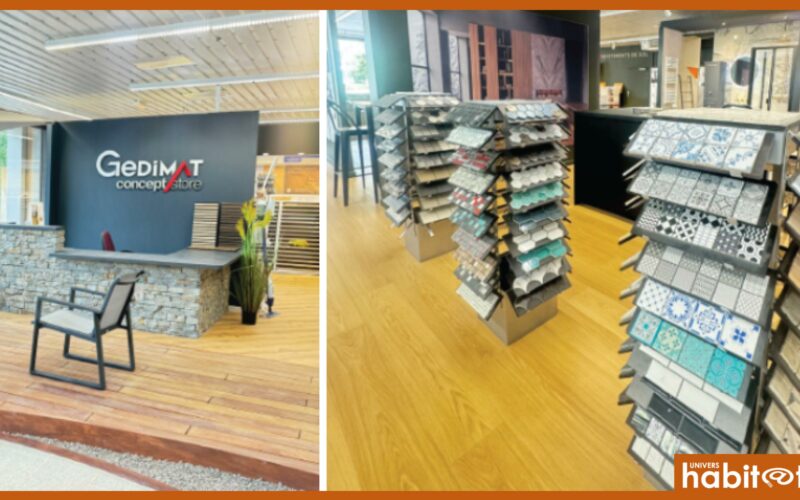 Gedimat se renforce avec 3 magasins en Dordogne et Haute-Savoie et un ConceptStore près de Briançon