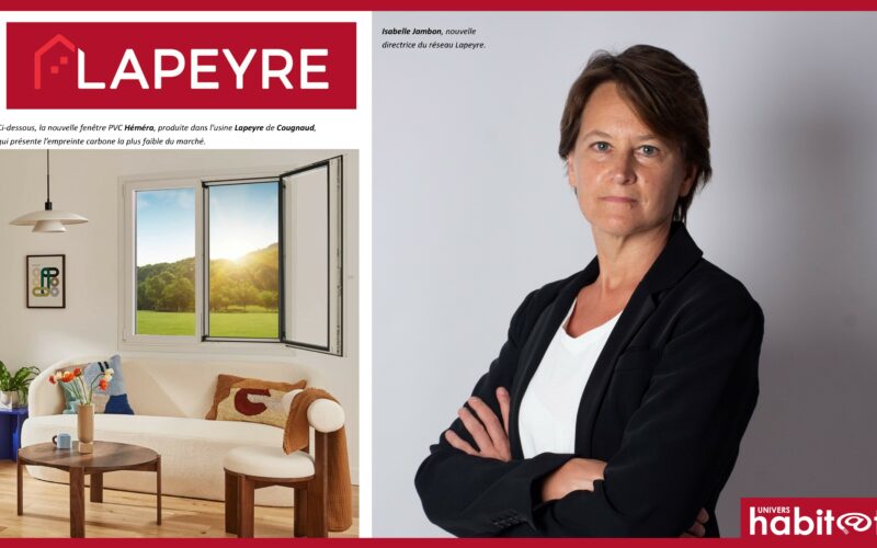Isabelle Jambon, nouvelle directrice du réseau de Lapeyre, qui mise notamment sur la rénovation énergétique