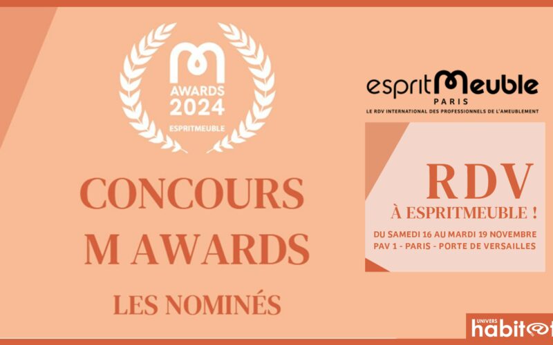 24 produits et services nominés aux M-Awards 2024 du salon EspritMeuble-EspritCuisine