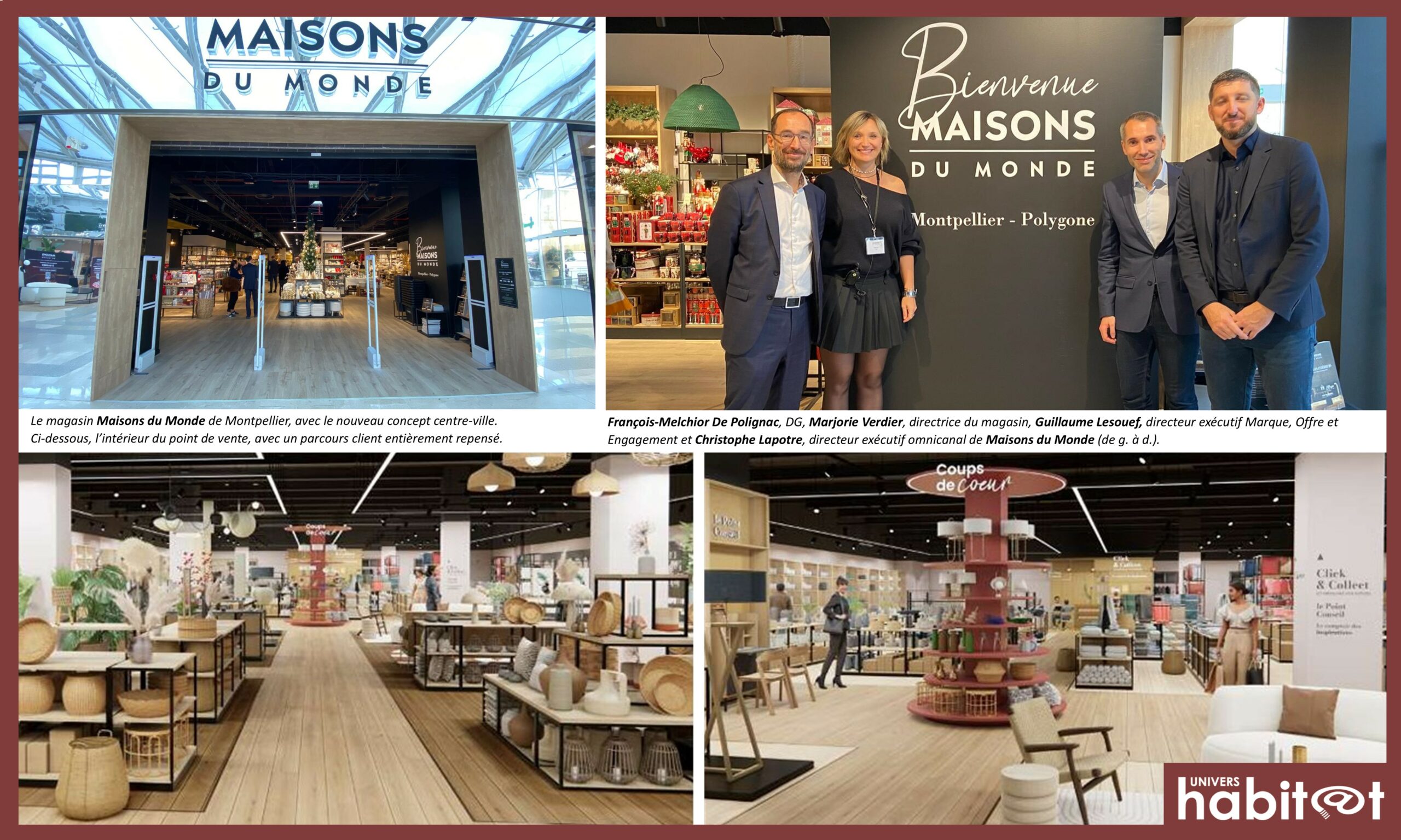 Maisons du Monde a inauguré son nouveau concept de magasin de centre-ville à Montpellier