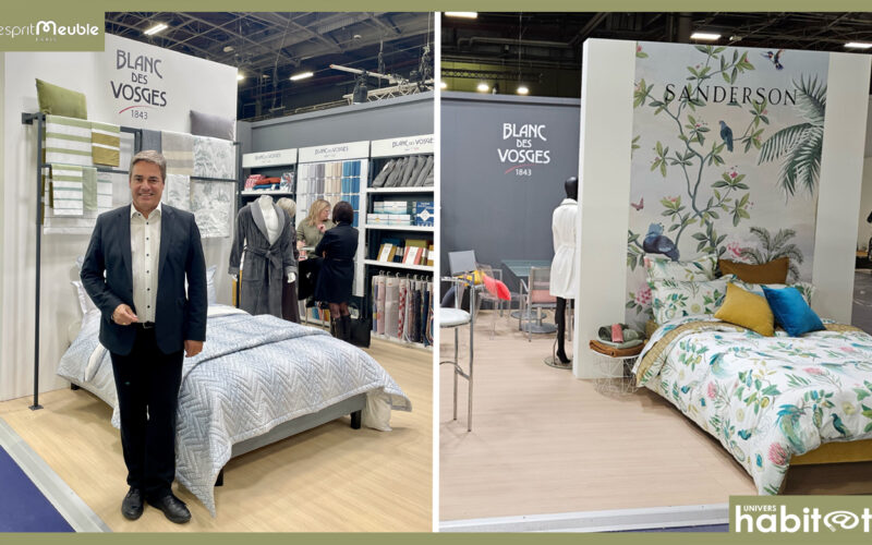 Blanc des Vosges : Un savoir-faire Made in France et une stratégie de croissance ambitieuse [EspritMeuble 2024]