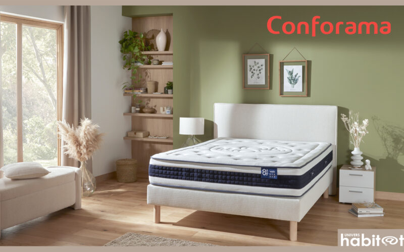 Conforama lance sa nouvelle marque « 8 Heures » dédiée au sommeil