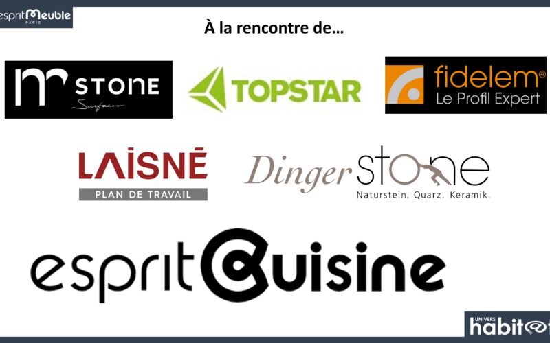 EspritMeuble : à la rencontre de MStone, Topstar, Laisné, Fidelem et DingerStone